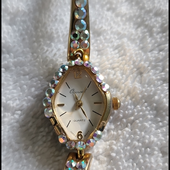 COPY - Vintage rhinestone embellished watch - Picture 3 of 7